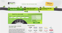 Desktop Screenshot of my-cheap-tyres.com